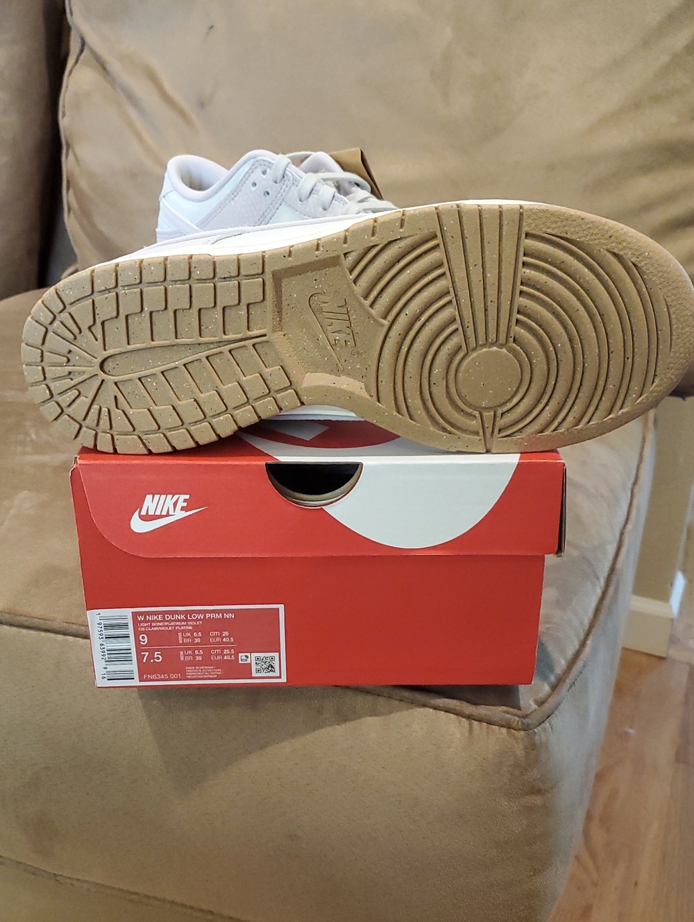 Nike Dunk Low Prm Platinum Violet - Picture 3 of 6